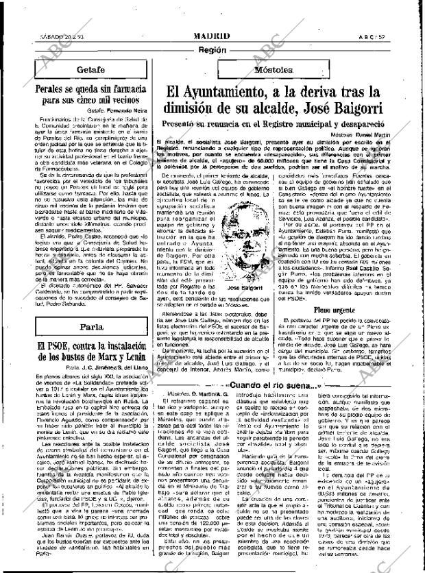 ABC MADRID 20-02-1993 página 59