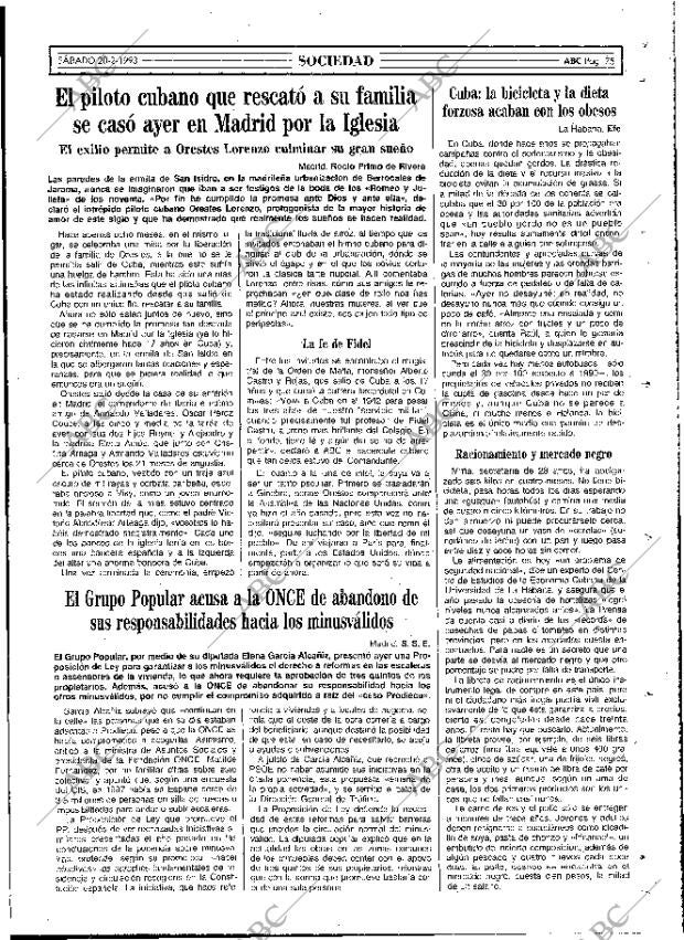 ABC MADRID 20-02-1993 página 75
