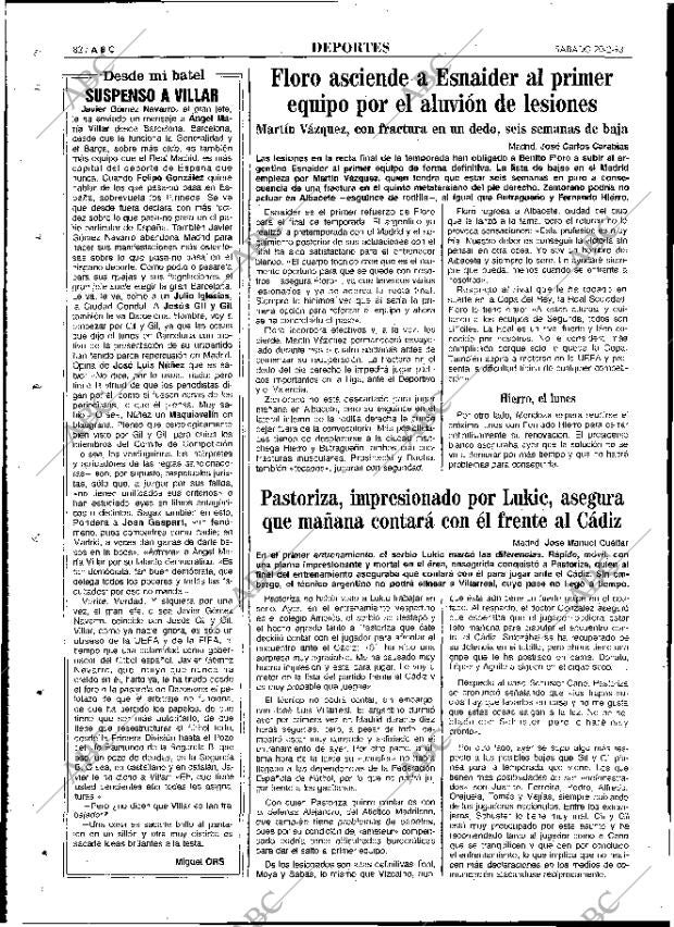 ABC MADRID 20-02-1993 página 82