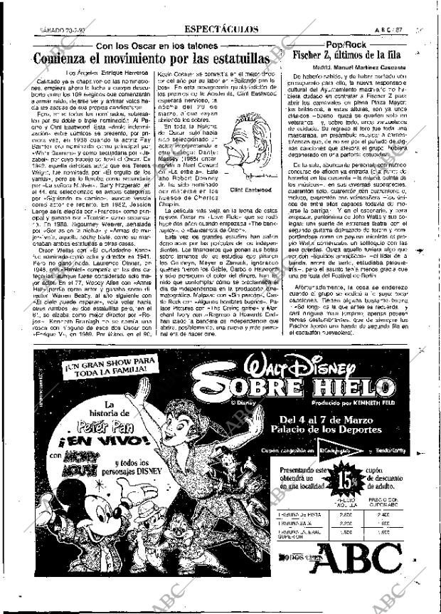 ABC MADRID 20-02-1993 página 87