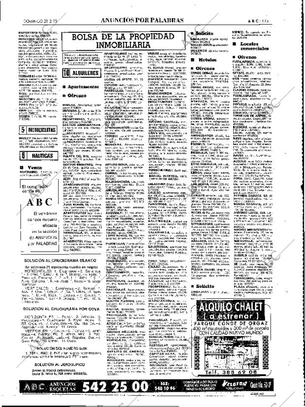 ABC MADRID 21-02-1993 página 115