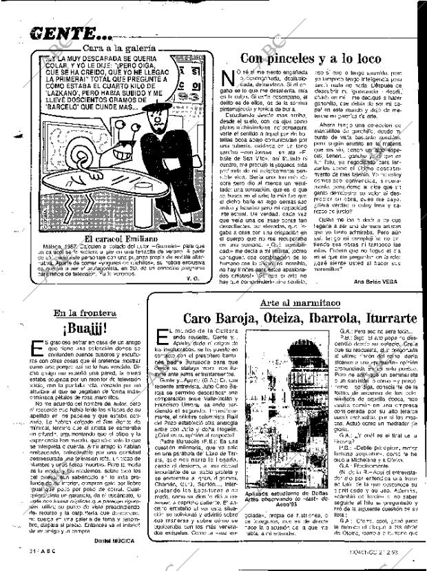 ABC MADRID 21-02-1993 página 134