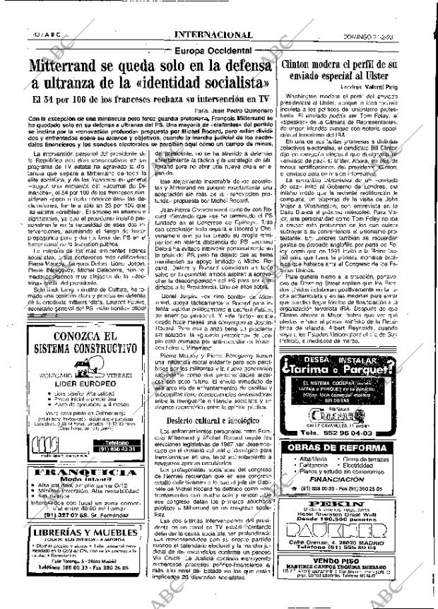 ABC MADRID 21-02-1993 página 40