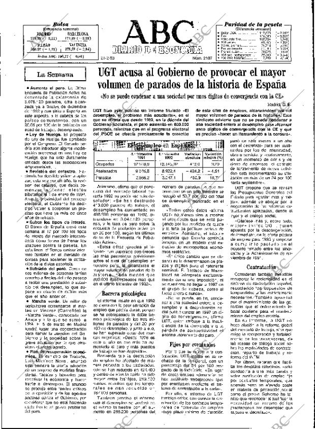 ABC MADRID 21-02-1993 página 47