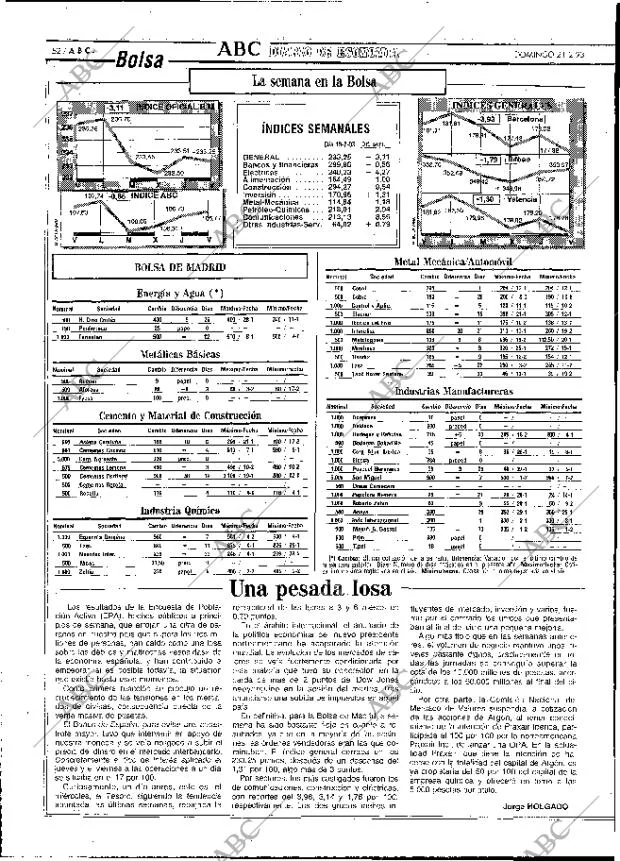 ABC MADRID 21-02-1993 página 52