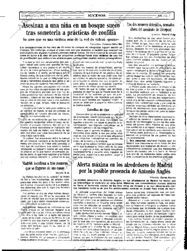 ABC MADRID 21-02-1993 página 71