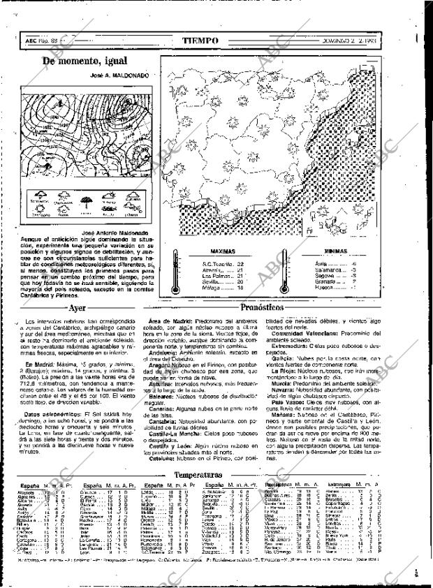 ABC MADRID 21-02-1993 página 88