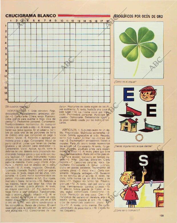 BLANCO Y NEGRO MADRID 21-02-1993 página 109