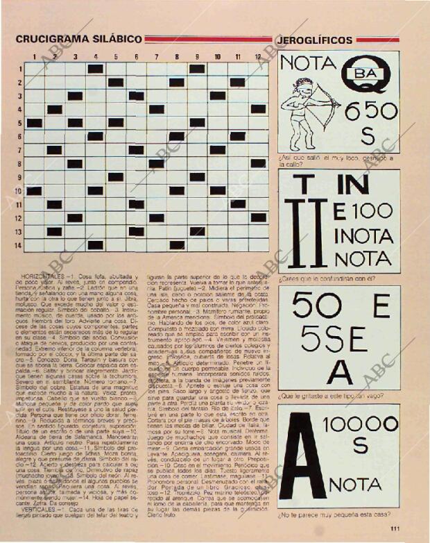 BLANCO Y NEGRO MADRID 21-02-1993 página 111