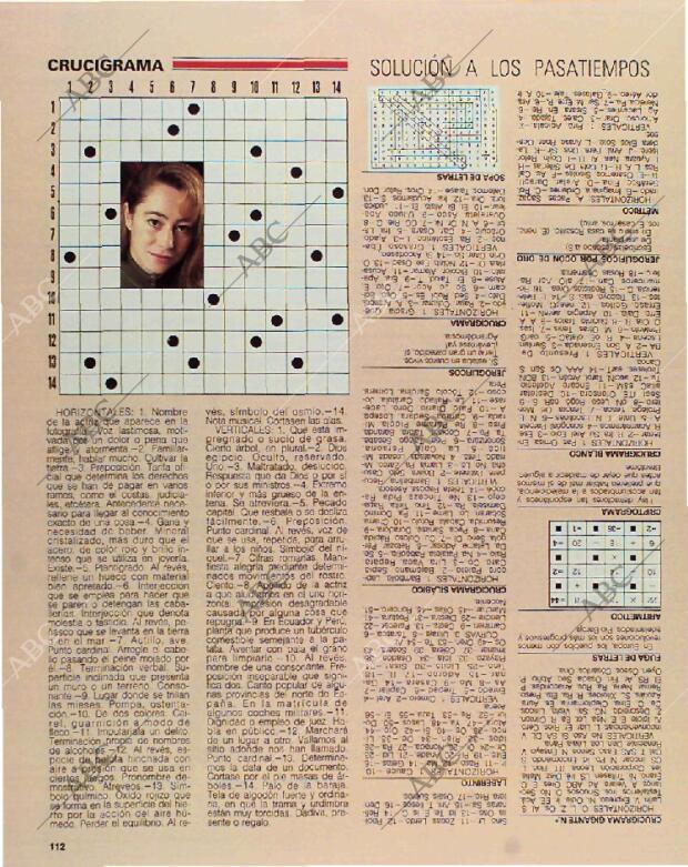 BLANCO Y NEGRO MADRID 21-02-1993 página 112