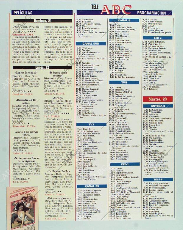 BLANCO Y NEGRO MADRID 21-02-1993 página 118