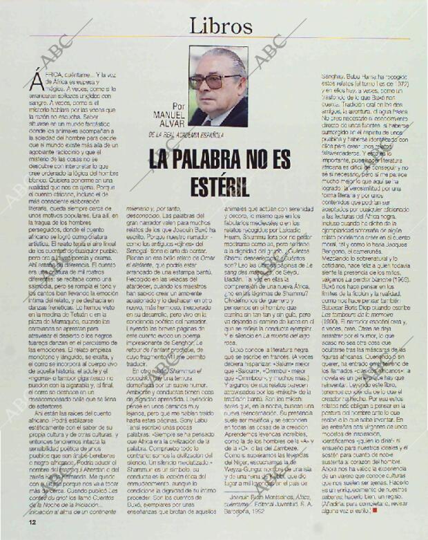 BLANCO Y NEGRO MADRID 21-02-1993 página 12