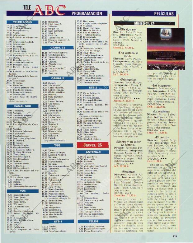 BLANCO Y NEGRO MADRID 21-02-1993 página 121