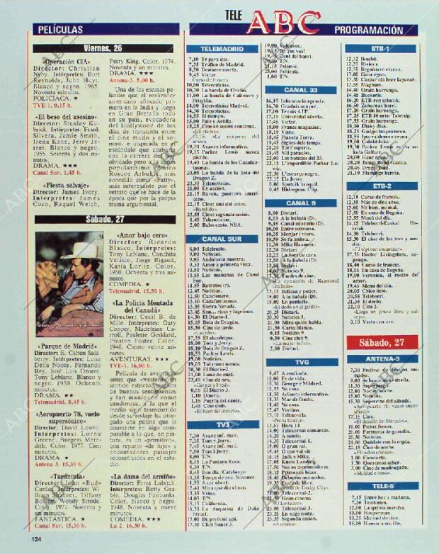 BLANCO Y NEGRO MADRID 21-02-1993 página 124