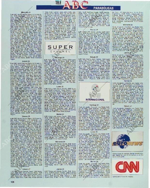 BLANCO Y NEGRO MADRID 21-02-1993 página 128