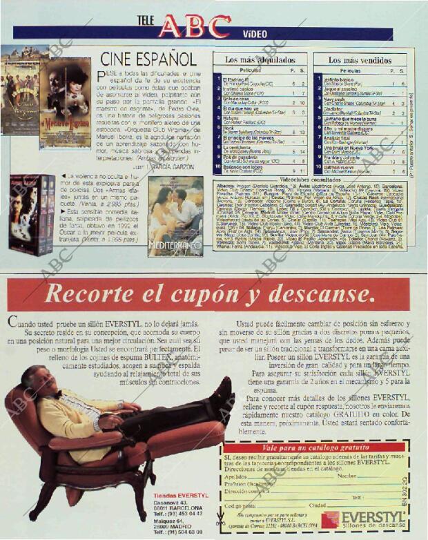 BLANCO Y NEGRO MADRID 21-02-1993 página 129