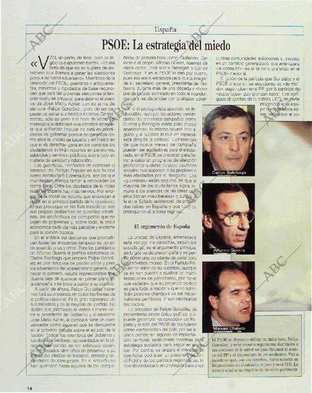 BLANCO Y NEGRO MADRID 21-02-1993 página 14