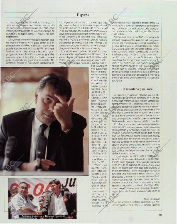 BLANCO Y NEGRO MADRID 21-02-1993 página 15