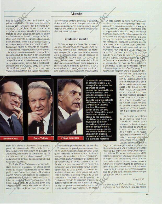 BLANCO Y NEGRO MADRID 21-02-1993 página 19