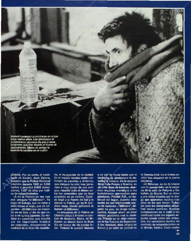 BLANCO Y NEGRO MADRID 21-02-1993 página 45