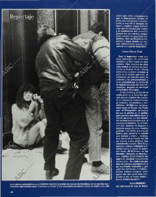 BLANCO Y NEGRO MADRID 21-02-1993 página 48