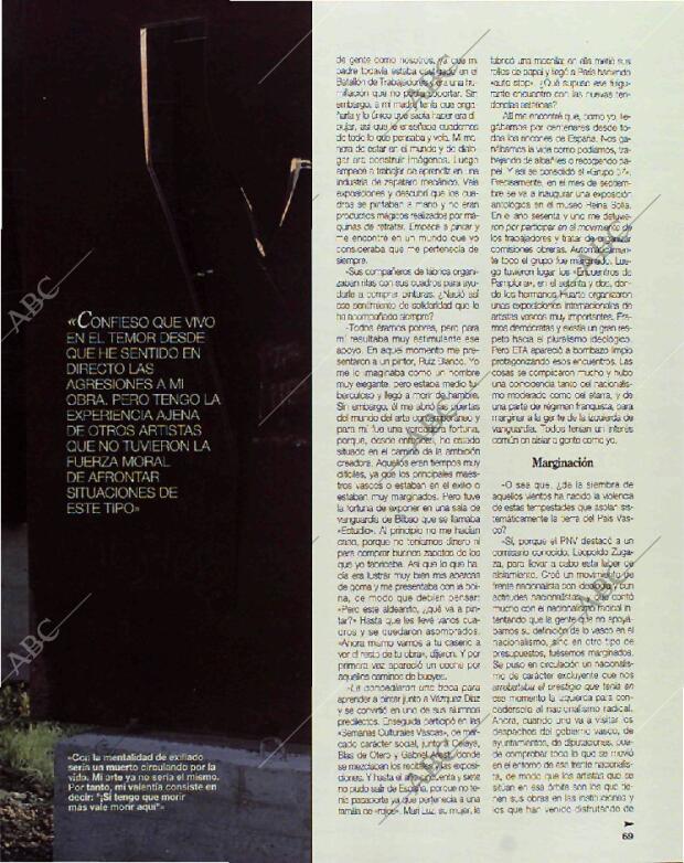 BLANCO Y NEGRO MADRID 21-02-1993 página 69