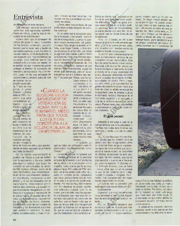 BLANCO Y NEGRO MADRID 21-02-1993 página 70