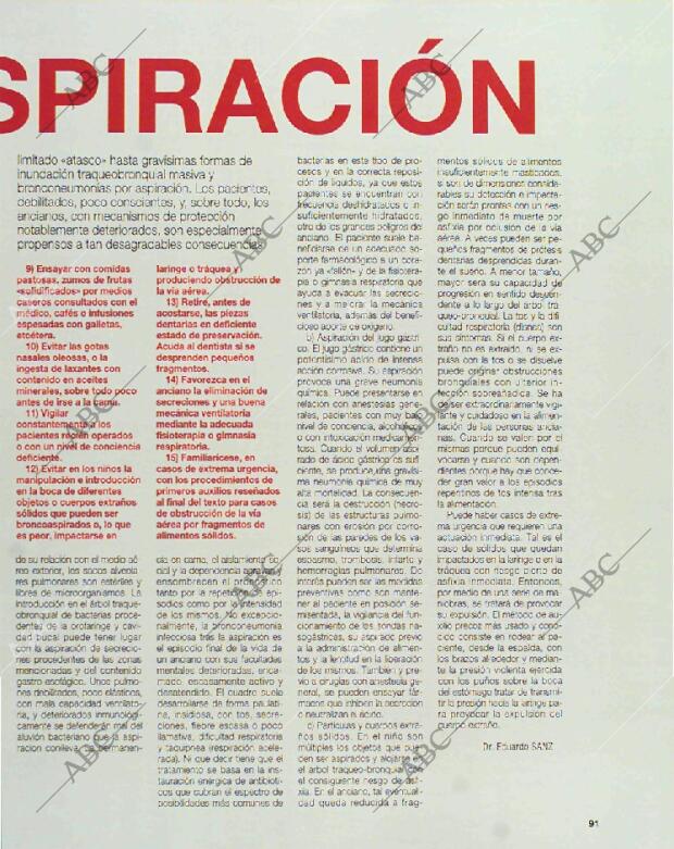 BLANCO Y NEGRO MADRID 21-02-1993 página 91