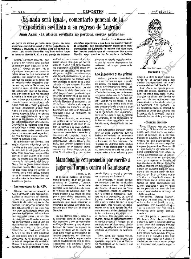 ABC SEVILLA 23-02-1993 página 84