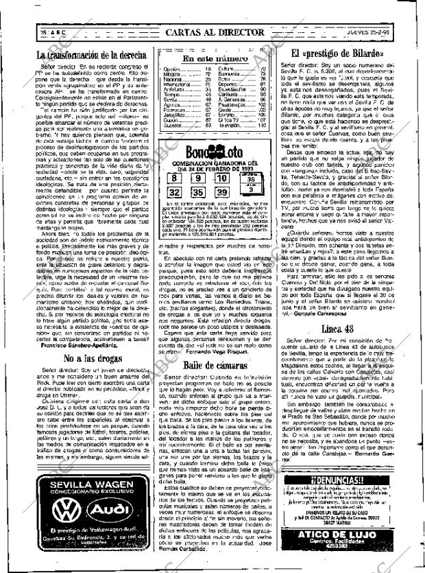 ABC SEVILLA 25-02-1993 página 18