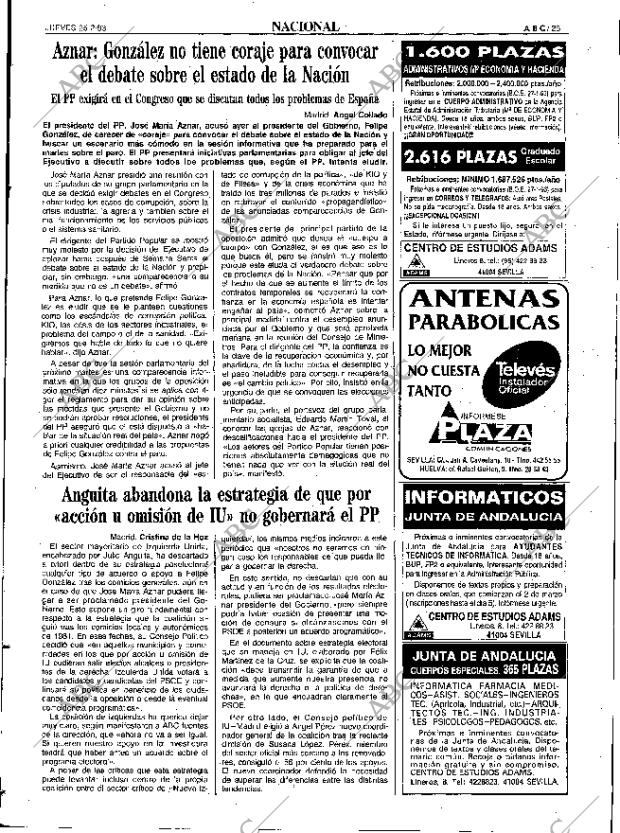 ABC SEVILLA 25-02-1993 página 25