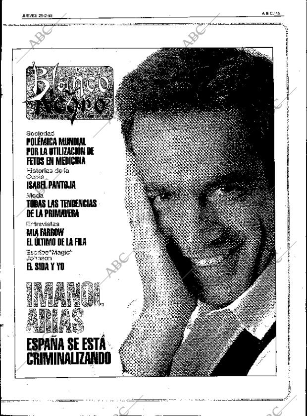 ABC SEVILLA 25-02-1993 página 45