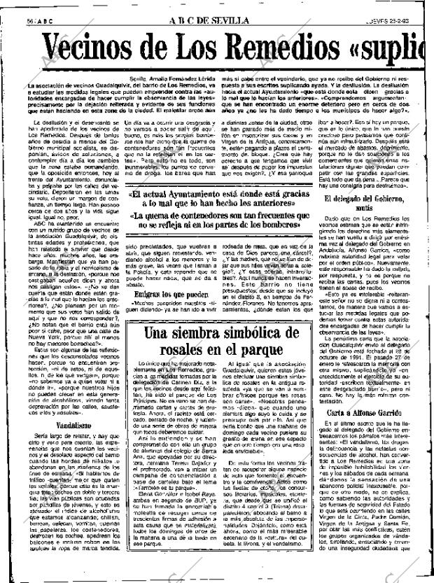 ABC SEVILLA 25-02-1993 página 56