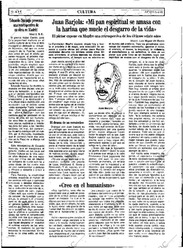 ABC SEVILLA 25-02-1993 página 72
