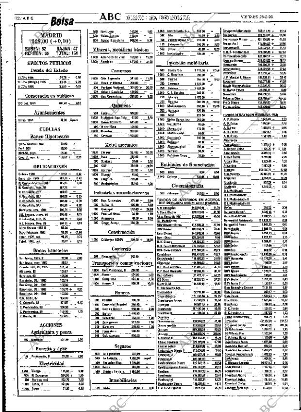 ABC SEVILLA 26-02-1993 página 72