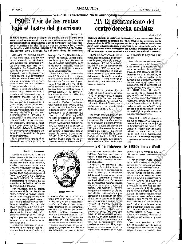 ABC SEVILLA 28-02-1993 página 44