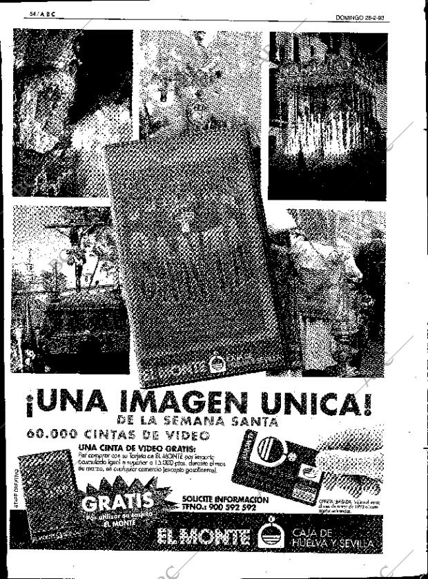 ABC SEVILLA 28-02-1993 página 54