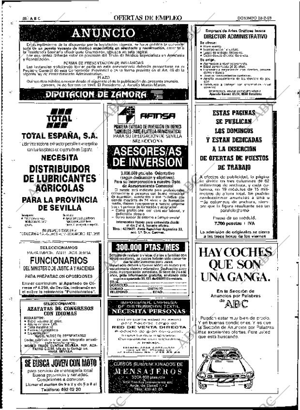 ABC SEVILLA 28-02-1993 página 86