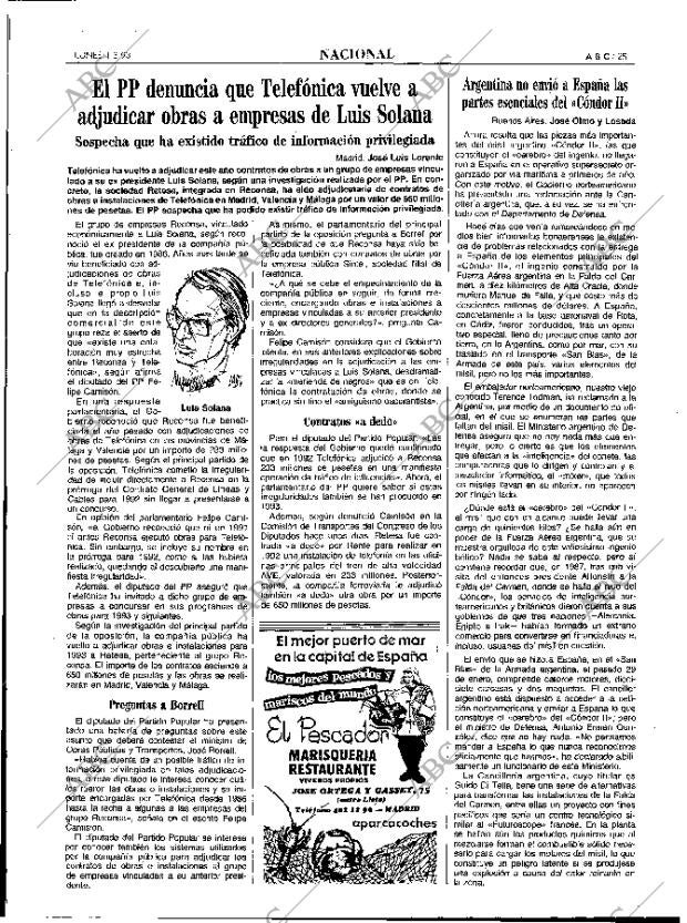 ABC MADRID 01-03-1993 página 25