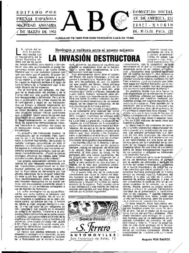 ABC MADRID 01-03-1993 página 3