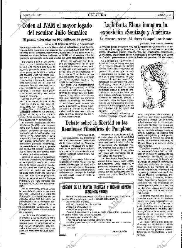 ABC MADRID 01-03-1993 página 47