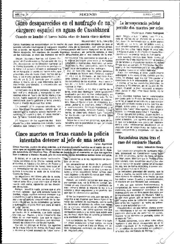 ABC MADRID 01-03-1993 página 56