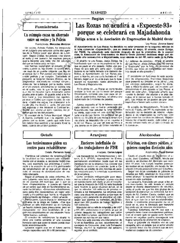 ABC MADRID 01-03-1993 página 63