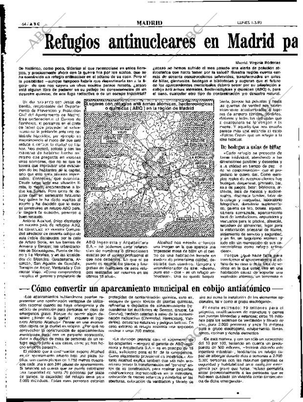 ABC MADRID 01-03-1993 página 64