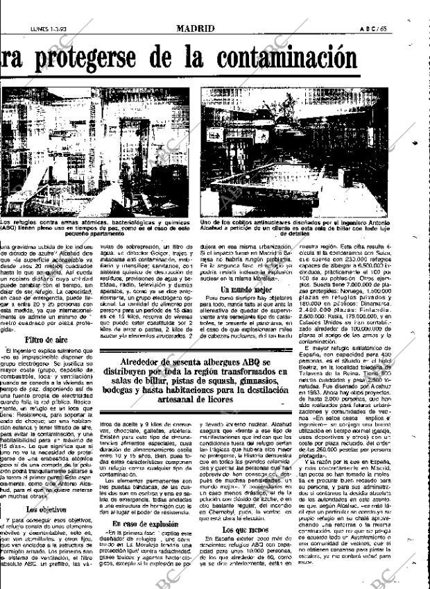 ABC MADRID 01-03-1993 página 65