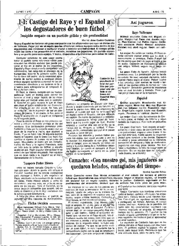 ABC MADRID 01-03-1993 página 75