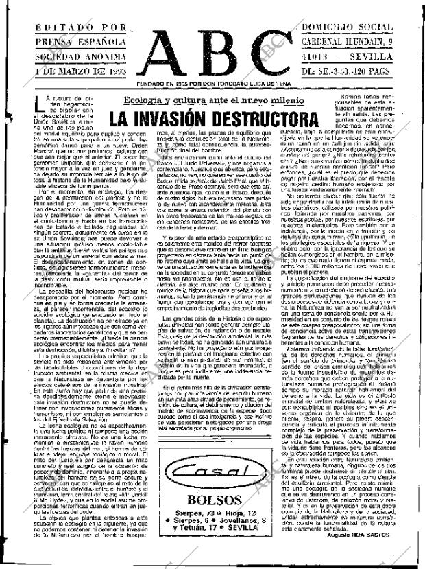 ABC SEVILLA 01-03-1993 página 3