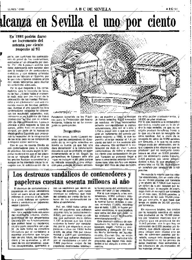 ABC SEVILLA 01-03-1993 página 61