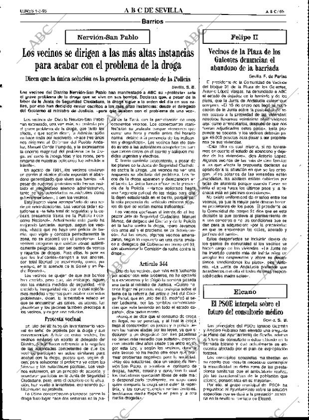 ABC SEVILLA 01-03-1993 página 65