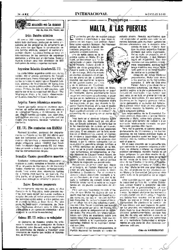 ABC MADRID 03-03-1993 página 34